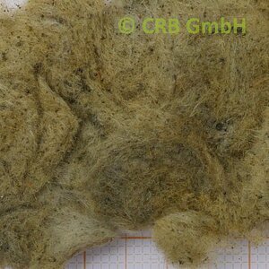 absorción macroscópica de lana mineral | © CRB Analyse Service GmbH